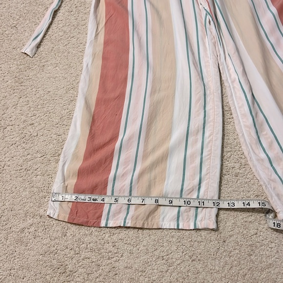 Roxy Striped Boho Style Jumpsuit - Picture 10 of 12